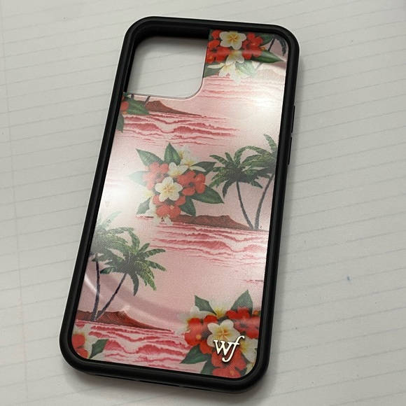 Wildflower Pink Hawaiian Case 🌺 iPhone 12 - Picture 1 of 4